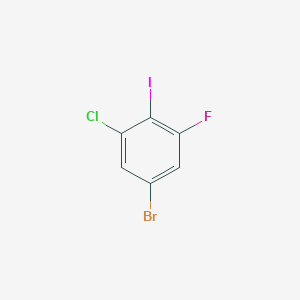 5-Bromo-1-chloro-3-fluoro-2-iodobenzene
