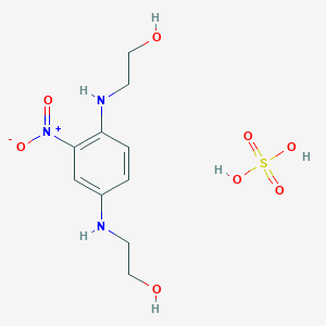 Bis-1,4-N,N-(2-hydroxyethylamino)-2-nitro benzene sulphate