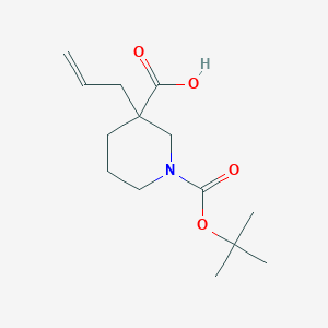 1-Boc-3-allylpiperidine-3-carboxylic Acid