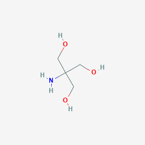 molecular formula C4H11NO3 B137165 (5R)-Dinoprost tromethamine CAS No. 126850-06-4