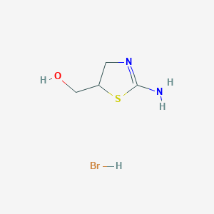 (2-Amino-4,5-dihydro-thiazol-5-yl)-methanol hydrobromide