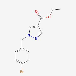 1-(4-Bromo-benzyl)-1H-pyrazole-4-carboxylic acid ethyl ester