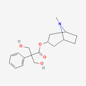 molecular formula C18H25NO4 B13716530 alpha-Hydroxymethyl Atropine 