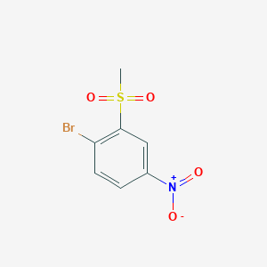 1-Bromo-2-methanesulfonyl-4-nitrobenzene