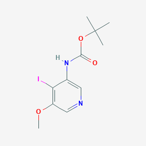 tert-Butyl 4-iodo-5-methoxypyridin-3-ylcarbamate