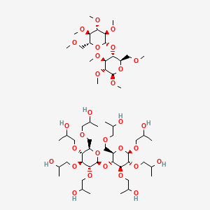 molecular formula C56H108O30 B13716658 Hydroxypropylmethylcellulose 