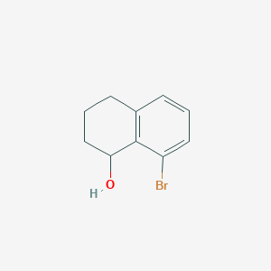 molecular formula C10H11BrO B1371667 8-Bromo-1,2,3,4-tetrahydronaphthalen-1-ol CAS No. 838821-08-2