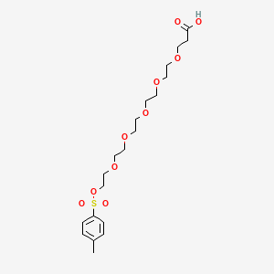 molecular formula C20H32O10S B13716691 Tos-PEG6-acid 