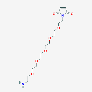 molecular formula C16H28N2O7 B13716721 Mal-PEG5-amine 