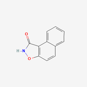 molecular formula C11H7NO2 B13716758 Naphtho[1,2-d]isoxazol-1(2H)-one 