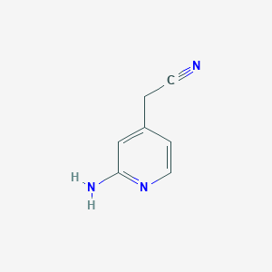 2-(2-Aminopyridin-4-yl)acetonitrile