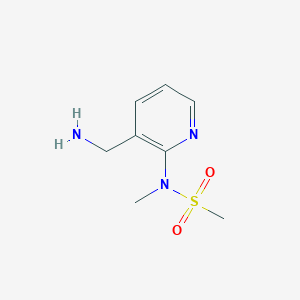 N-(3-(aminomethyl)pyridin-2-yl)-N-methylmethanesulfonamide