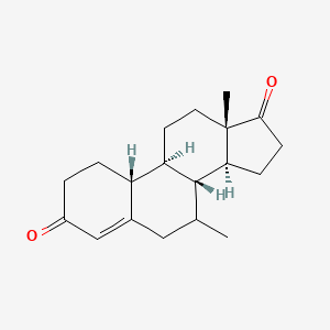 molecular formula C19H26O2 B13716848 7-(+/-)-Methyl-estra-4-ene-3,17-dione 