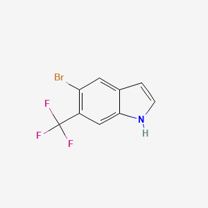 5-bromo-6-(trifluoromethyl)-1H-indole