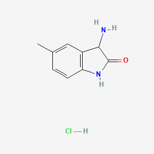 3-Amino-5-methyl-1,3-dihydro-2H-indol-2-one hydrochloride
