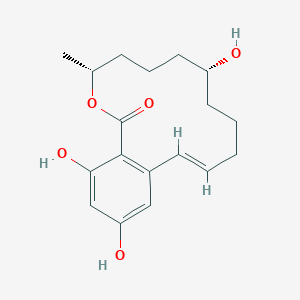 molecular formula C18H24O5 B137171 beta-Zearalenol CAS No. 71030-11-0