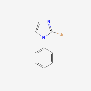 molecular formula C9H7BrN2 B1371710 2-bromo-1-phenyl-1H-imidazole CAS No. 1034566-05-6