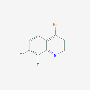 4-Bromo-7,8-difluoroquinoline