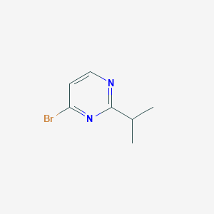 molecular formula C7H9BrN2 B1371717 4-Bromo-2-isopropylpyrimidine CAS No. 1060813-15-1