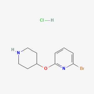 2-Bromo-6-(4-piperidinyloxy)pyridine hydrochloride