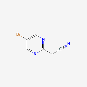 5-Bromo-2-pyrimidineacetonitrile