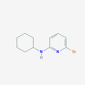molecular formula C11H15BrN2 B1371735 6-Bromo-N-cyclohexylpyridin-2-amine CAS No. 959237-36-6