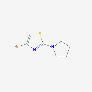 4-Bromo-2-(pyrrolidin-1-YL)thiazole