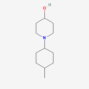 molecular formula C12H23NO B1371749 1-(4-Methylcyclohexyl)piperidin-4-ol 