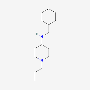 N-(cyclohexylmethyl)-1-propylpiperidin-4-amine