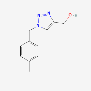 molecular formula C11H13N3O B1371797 [1-(4-Methylbenzyl)-1H-1,2,3-triazol-4-yl]methanol CAS No. 952183-26-5