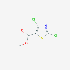 molecular formula C5H3Cl2NO2S B1371804 Methyl 2,4-dichloro-1,3-thiazole-5-carboxylate CAS No. 861708-66-9
