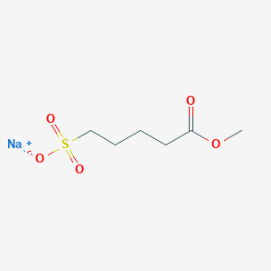 molecular formula C6H11NaO5S B13718245 Sodium 5-Methoxy-5-oxopentane-1-sulfonate 