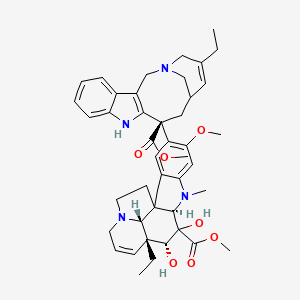 molecular formula C43H52N4O7 B13718357 Deacetyl Vinorelbine-d3 