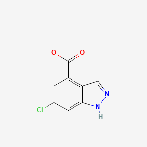 Methyl 6-chloro-1H-indazole-4-carboxylate