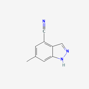 6-Methyl-1H-indazole-4-carbonitrile