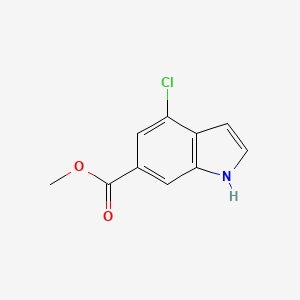 methyl 4-chloro-1H-indole-6-carboxylate