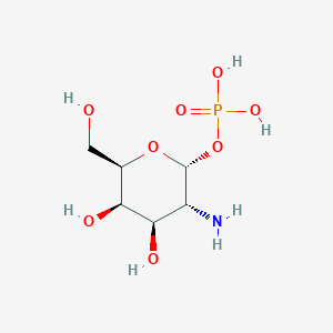 molecular formula C6H14NO8P B13718919 alpha-D-Galactosamine 1-phosphate 