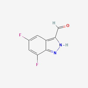 5,7-Difluoro-1H-indazole-3-carbaldehyde