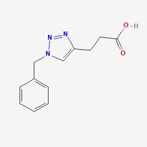 3-(1-Benzyl-1H-1,2,3-triazol-4-yl)propanoic acid