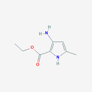 ethyl 3-amino-5-methyl-1H-pyrrole-2-carboxylate