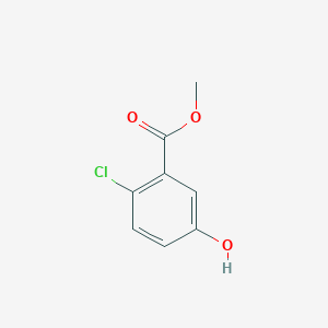 molecular formula C8H7ClO3 B1371914 Methyl 2-chloro-5-hydroxybenzoate CAS No. 247092-10-0