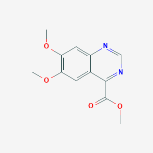 molecular formula C12H12N2O4 B13719269 Methyl 6,7-Dimethoxyquinazoline-4-carboxylate 