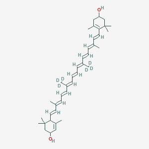 molecular formula C40H56O2 B13719604 rac Xanthophyll-d6 