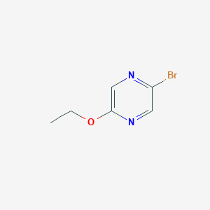molecular formula C6H7BrN2O B1371965 2-Bromo-5-ethoxypyrazine CAS No. 1060803-83-9