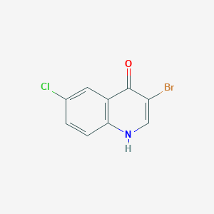 3-Bromo-6-chloroquinolin-4-ol
