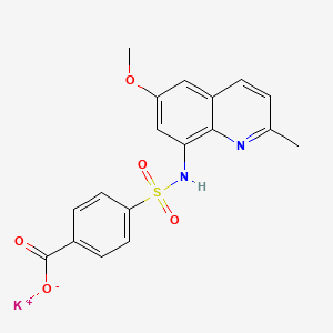 molecular formula C18H15KN2O5S B13719882 TFLZn potassium salt 