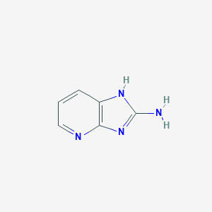 molecular formula C6H6N4 B137202 3H-Imidazo[4,5-b]pyridin-2-amine CAS No. 132898-03-4