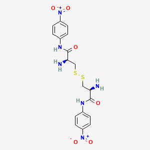 molecular formula C18H20N6O6S2 B13720384 L-Cystinyl-bis-4-nitroanilide 