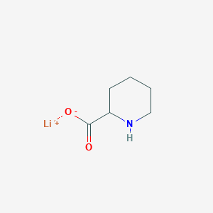 molecular formula C6H10LiNO2 B13720447 Lithium piperidine-2-carboxylate 