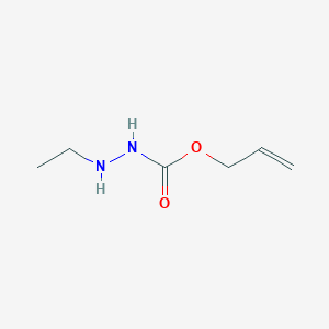 molecular formula C6H12N2O2 B13720691 Allyl 2-ethylhydrazine-1-carboxylate 